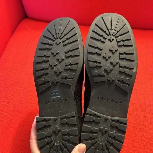 ⭐️SALE⭐️ Cole Haan ankle boots with faux fur cuff - Picture 6 of 8